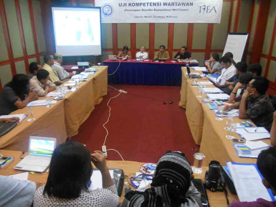 Wartawan Medan Ikuti Uji Kompetensi Wartawan uji kompetensi wartawan di medan