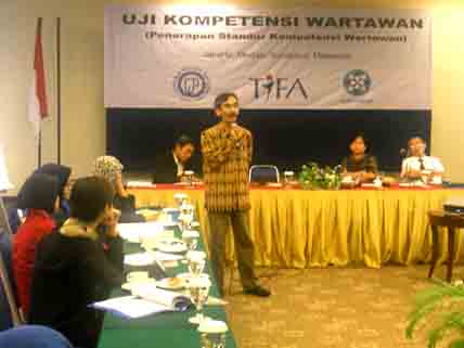 LPDS Telah Gelar Uji Kompetensi Wartawan di Empat Kota