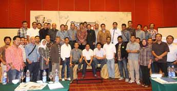 Uji Kompetensi sampai Perhimpunan Jurnalis Pertemuan Pemred Jawa Pos Group (Sumber INDOPOS)