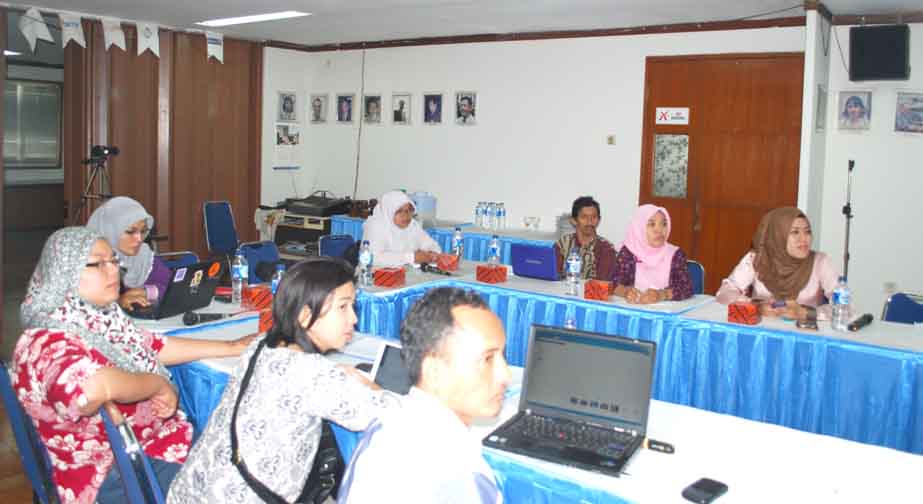 Peserta lokakarya meliput banjir lumpur hingga pulau terancam hilang