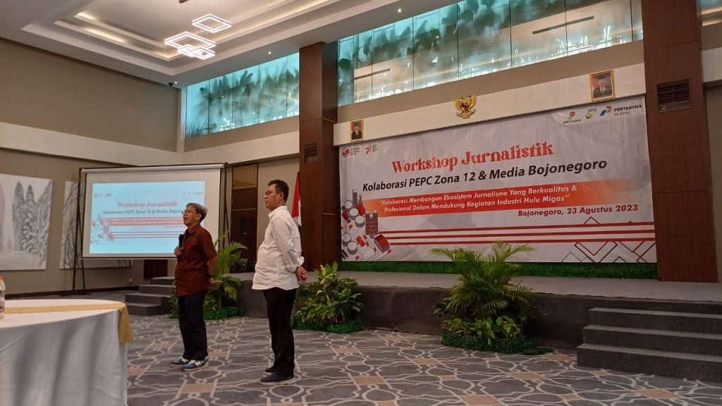 Pertamina Cepu – LPDS Selenggarakan Workshop Jurnalistik