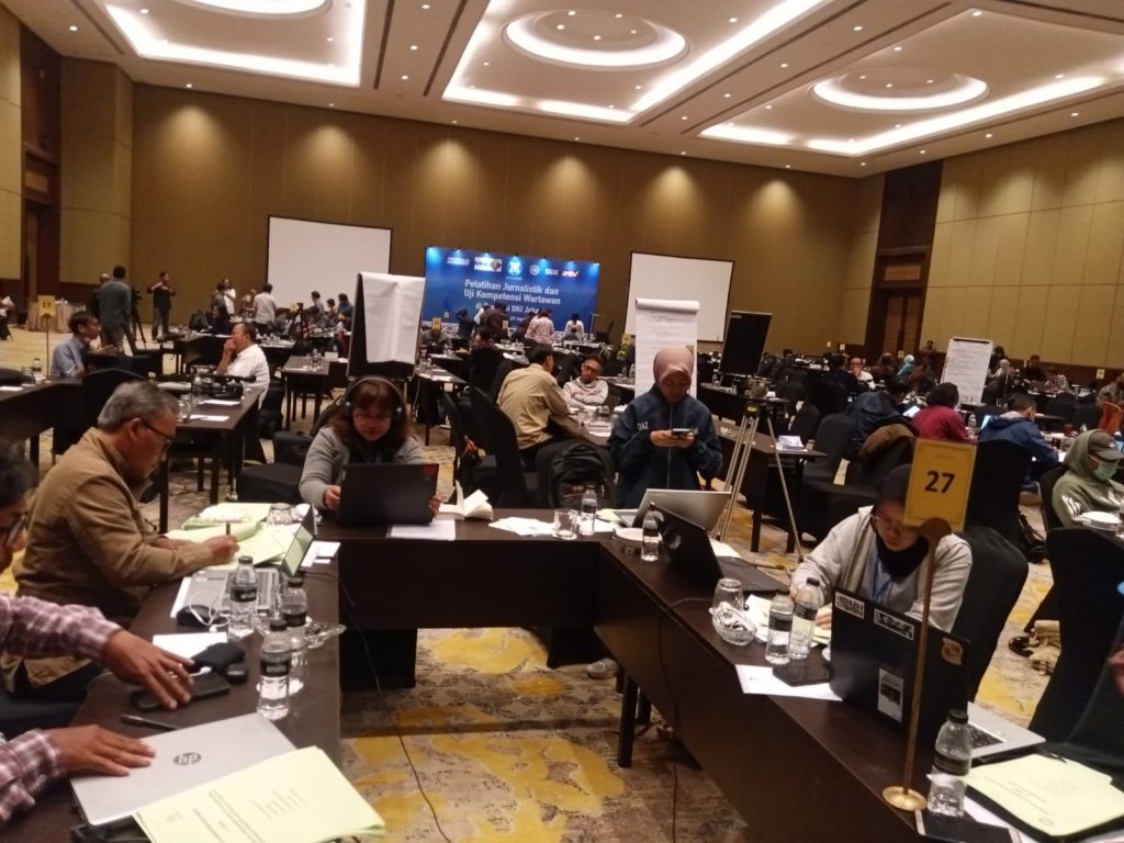 LPDS dan Sejumlah Lembaga Uji Gelar UKW di Jakarta